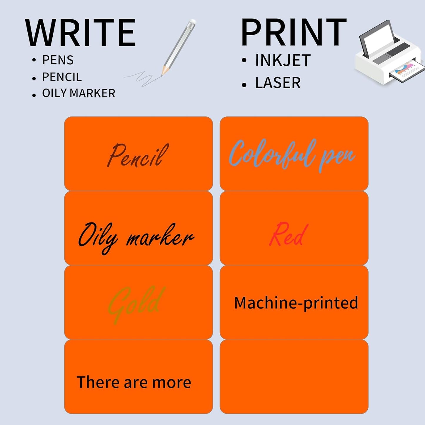 2" x 4" Neon Colored Labels Stickers Fluorescent Bright Neon Color Address Labels for Laser/Inkjet Printer, Permanent Adhesive- 600 Pcs/ 4Colors