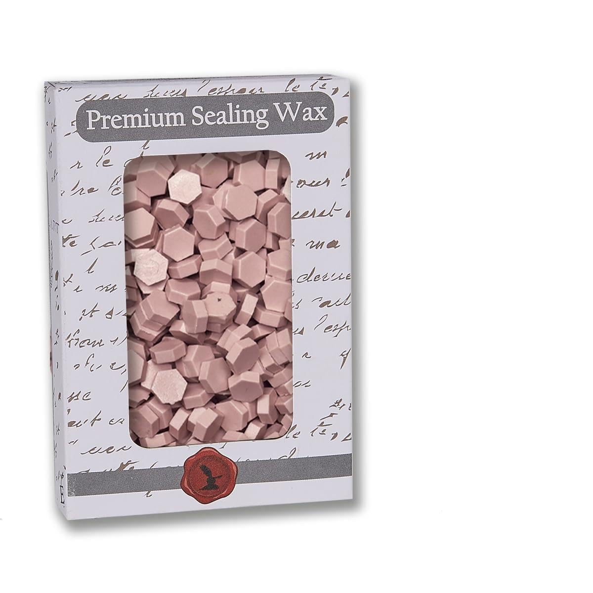 Premium Sealing Wax Beads 2 OZ. - 350+ pcs (Blush Pink)