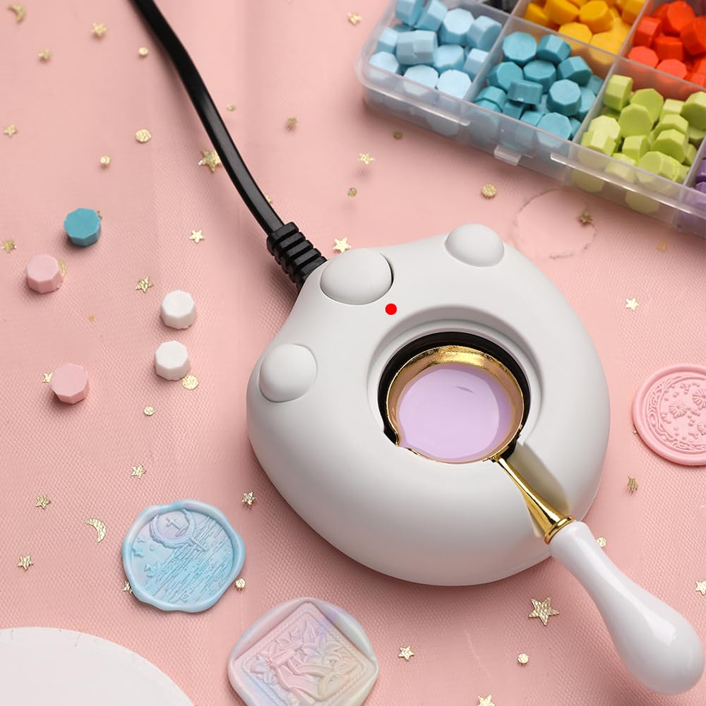 600pcs Metallic Wax Seal Beads,6 Assorted Metallic Color Sealing Wax Beads Ideal for Wax Seal Stamp Wedding Letter Envelope Decor Wine Bottle Wax Sealing (Metallic Series)