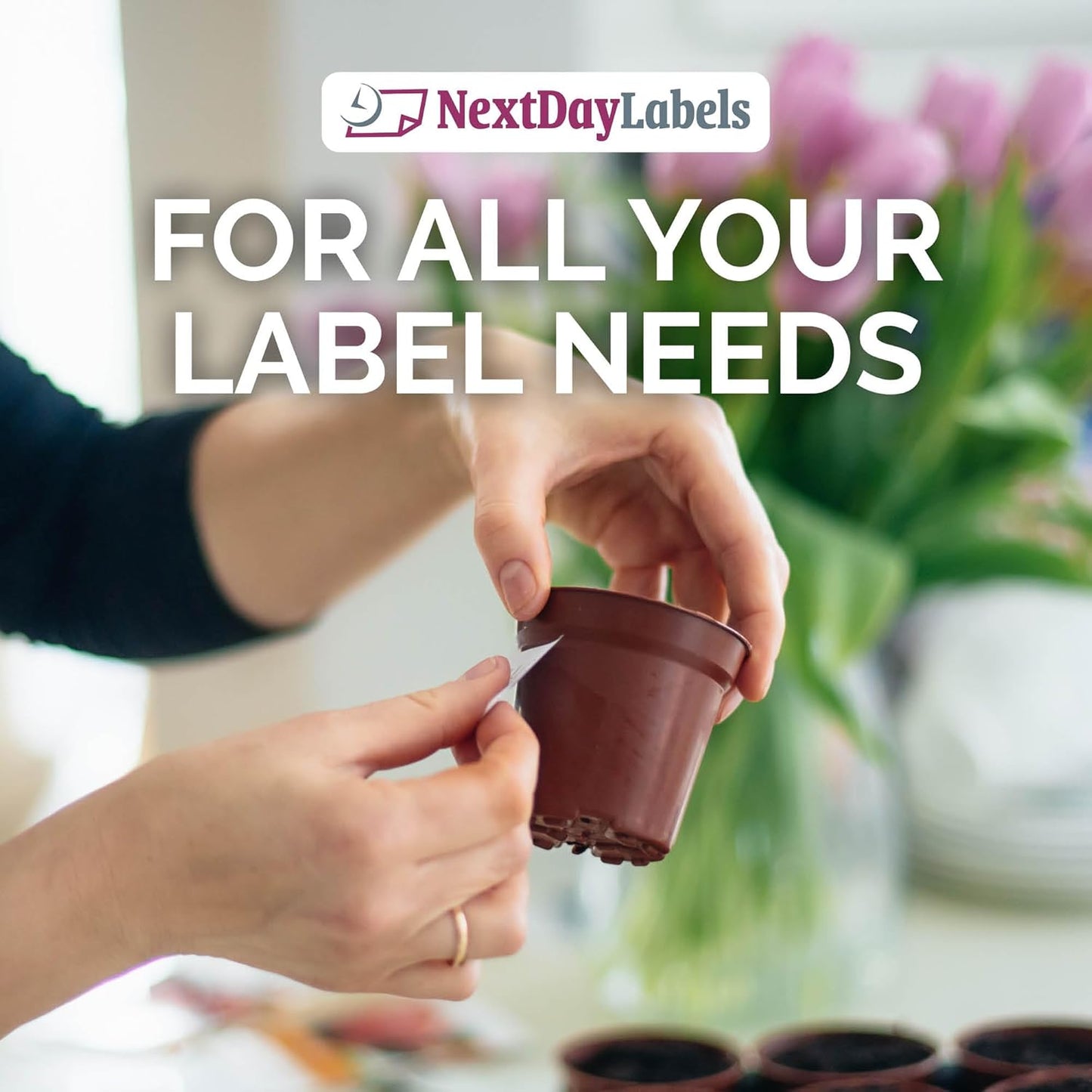 NextDayLabels – 2" x 1" Rectangular Sticker Labels for Printer - White Laser/Inkjet Printer Labels Return Address Labels Shipping Label Stickers (25 Sheets, 40 Per Sheet, 1000 Labels)