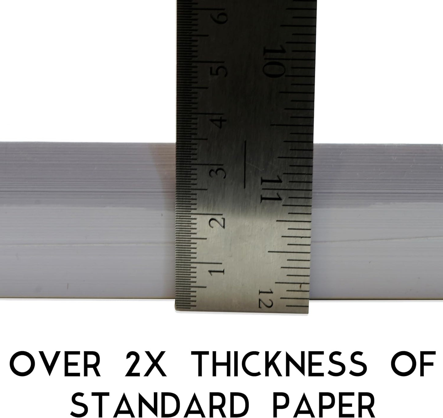 Lined Loose Leaf Paper, 160 GSM Thickness, 160 Sheets/320 Pages, Letter Size (8.5 x 11 inch), 7 mm College-Ruled Spacing, Note-Taking, Calligraphy, Binder Filling, Journaling, White, Unpunched Refill