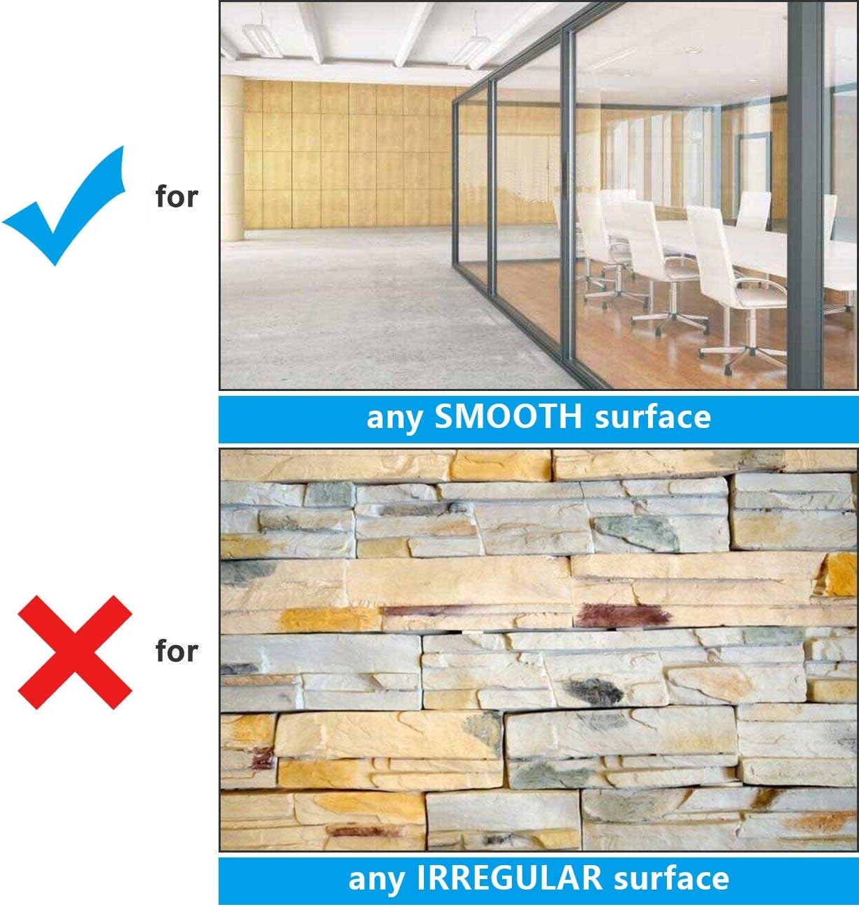 Dry Erase Whiteboard Paper, Large White Board Stickers for Wall, 8x4ft Dry Erase Paper Roll with Adhesive Backing, Perfect Replacement for White Board, No Ghost After 60 Days, 6 Much Better Markers