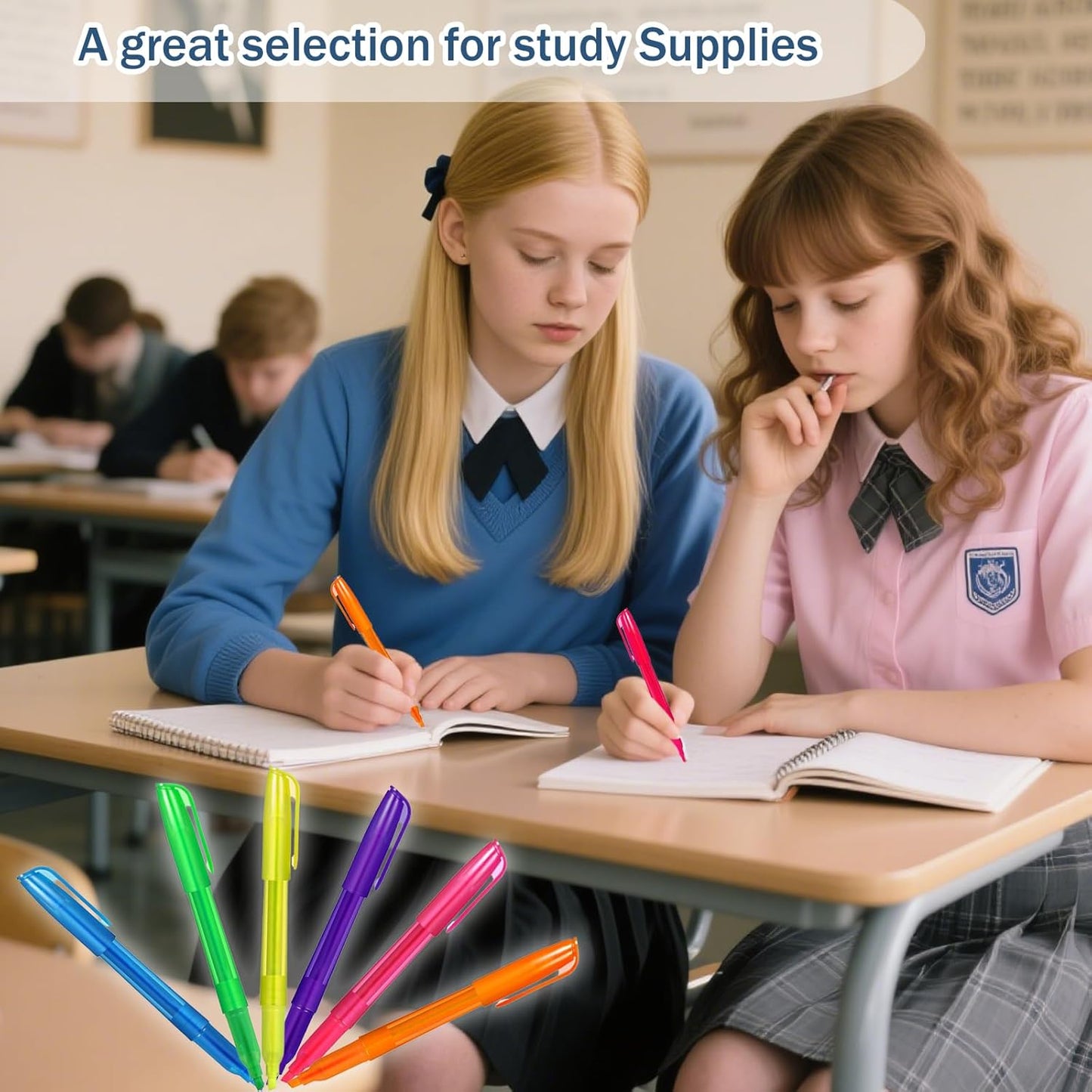 180 Pcs Highlighter Bulk Chisel Tip Multicolor Fluorescent Markers for School Office Classroom Supplies