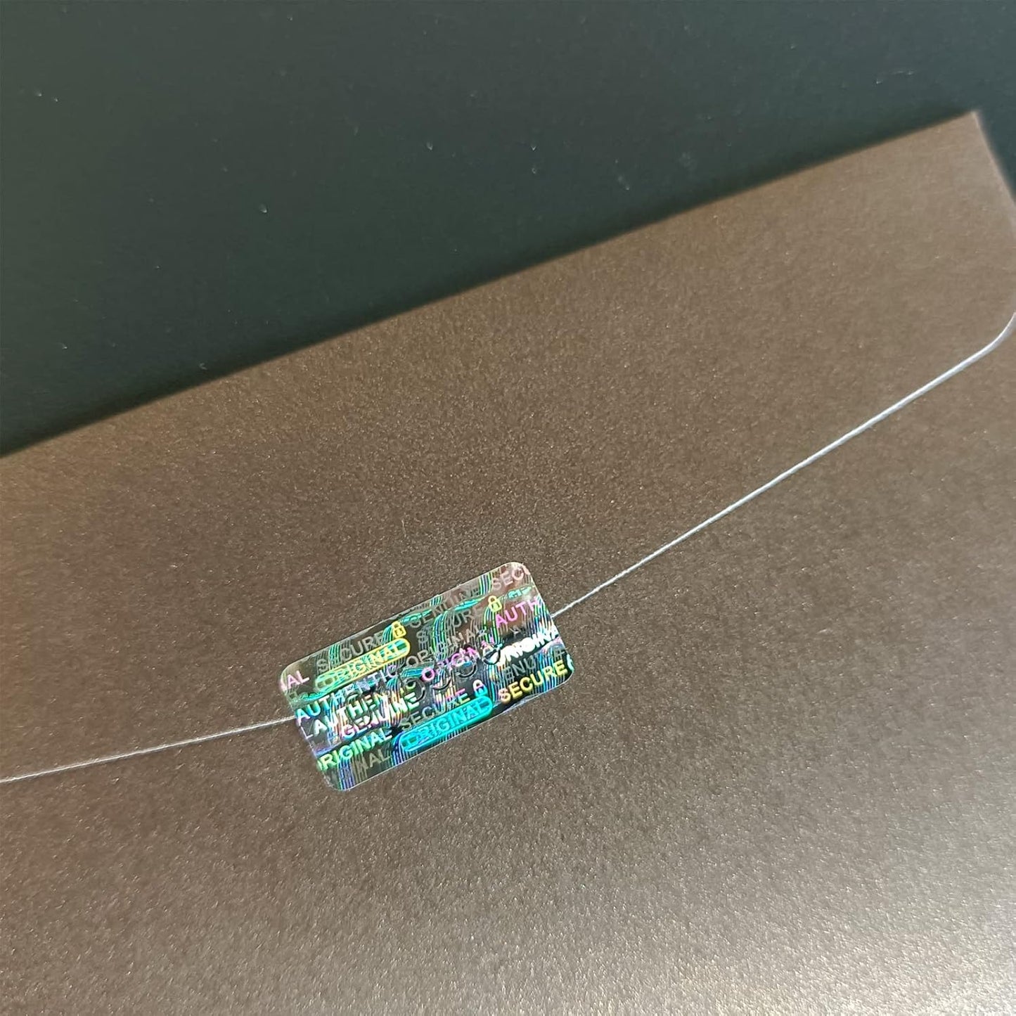 650pcs Tamper Proof Hologram Stickers Security Seal Labels Genuine Guarantee Warranty Void Labels with Unique Serial Number Tamer evident Sticker(0.8x0.4inch)