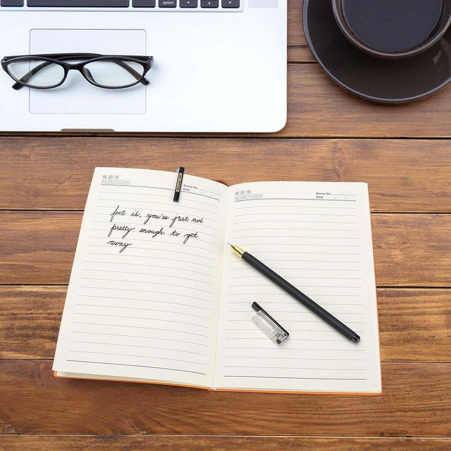 0.5mm Black Gel Pens, Fine Point Smooth Writing - Pack of 10 Bulk Ink, Rollerball Fine Tip Pens for Office School Archival Supplies