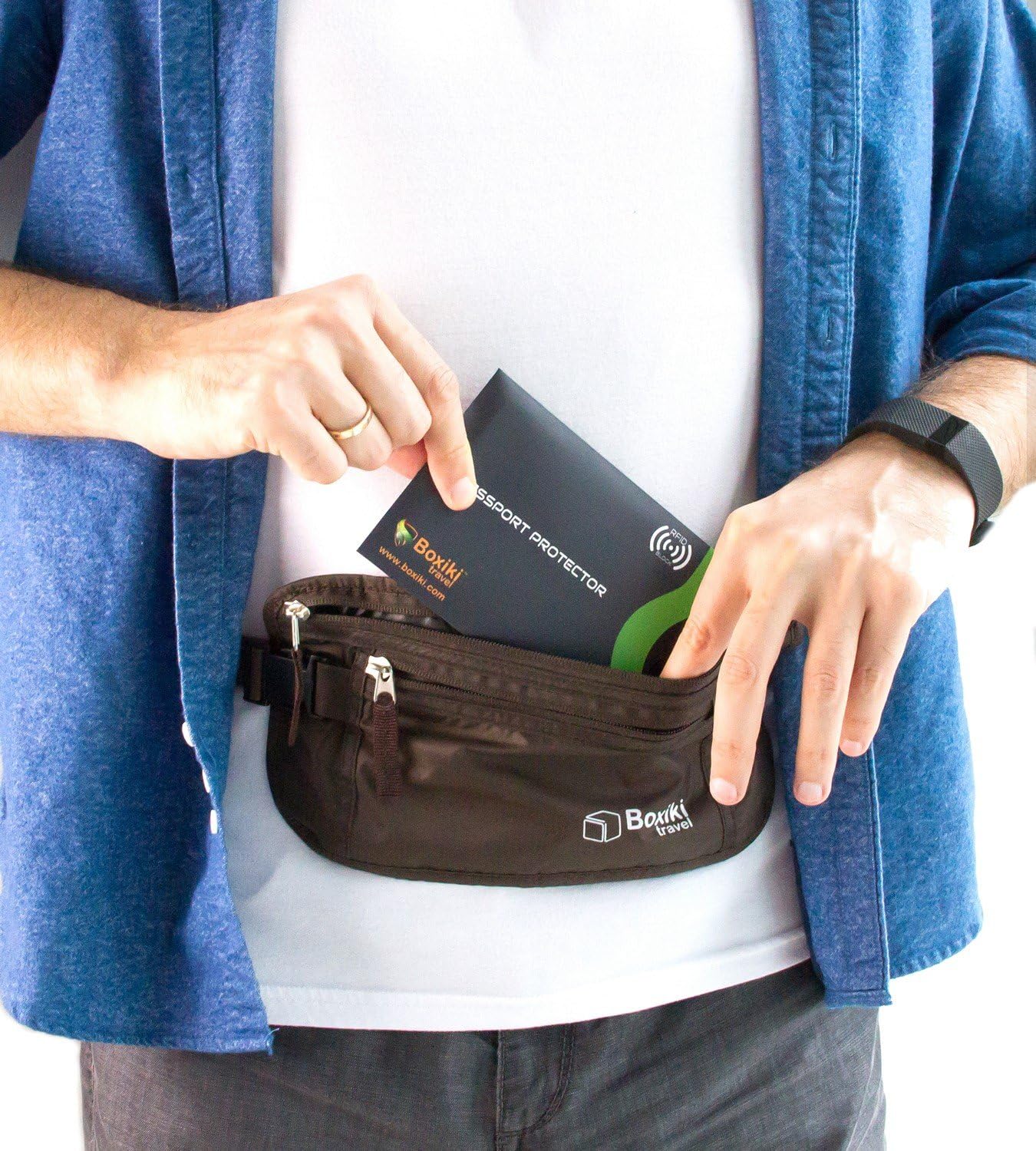 RFID Blocking Sleeves, 20-Pack Set, Color Coding System, Identity Theft Prevention RFID Card Holder And Credit Card Protector (15 Credit Card Sleeves + 5 Passport Holders) (Navy Blue)