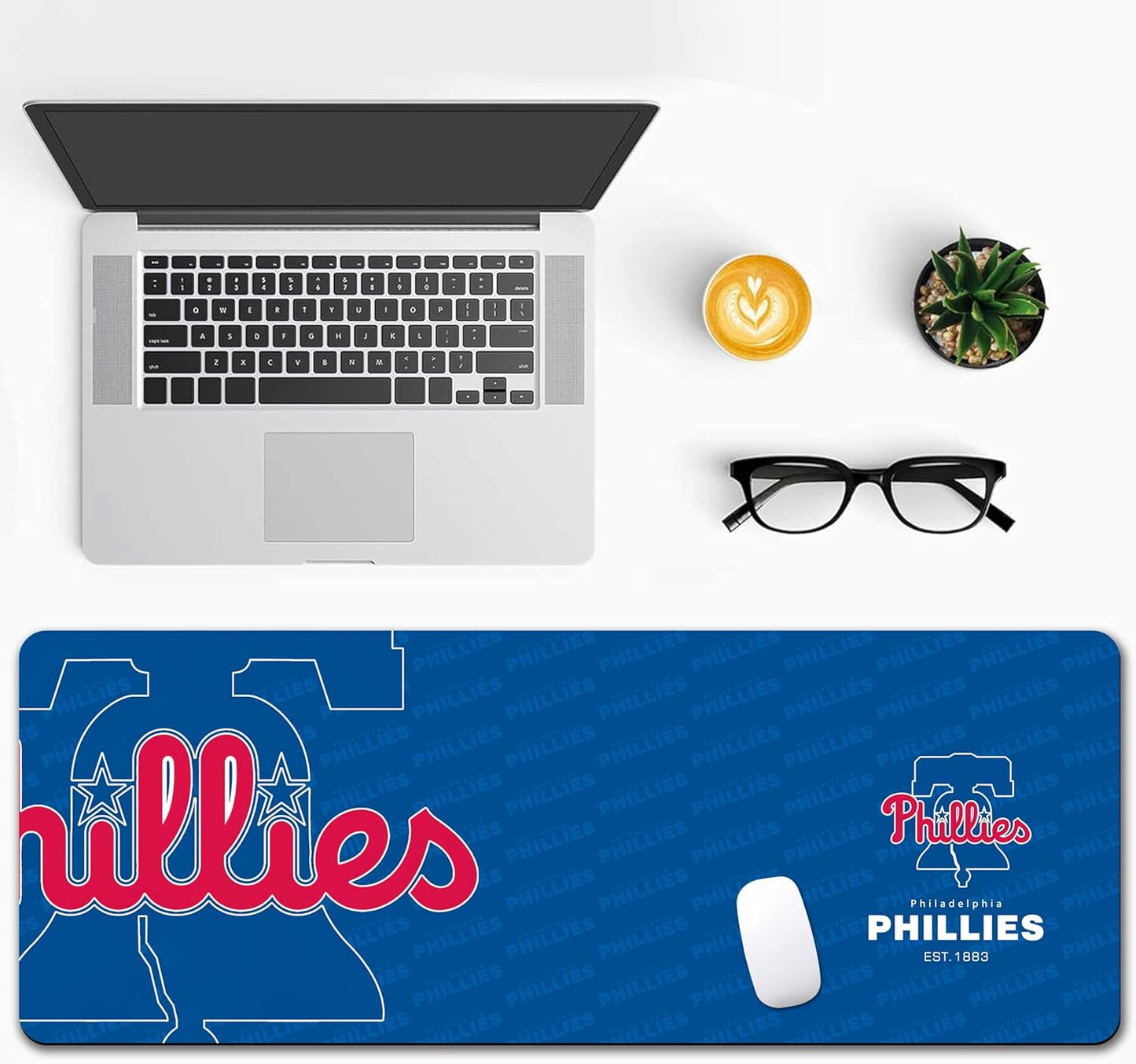 XXL Extended Gaming Mouse Pad, Large Mouse Pad for Desk Rubber Base Mousepad with Stitched Edges, Keyboard Mouse Mat Big Desk Pad for Work Game Office Home, (TMP085)