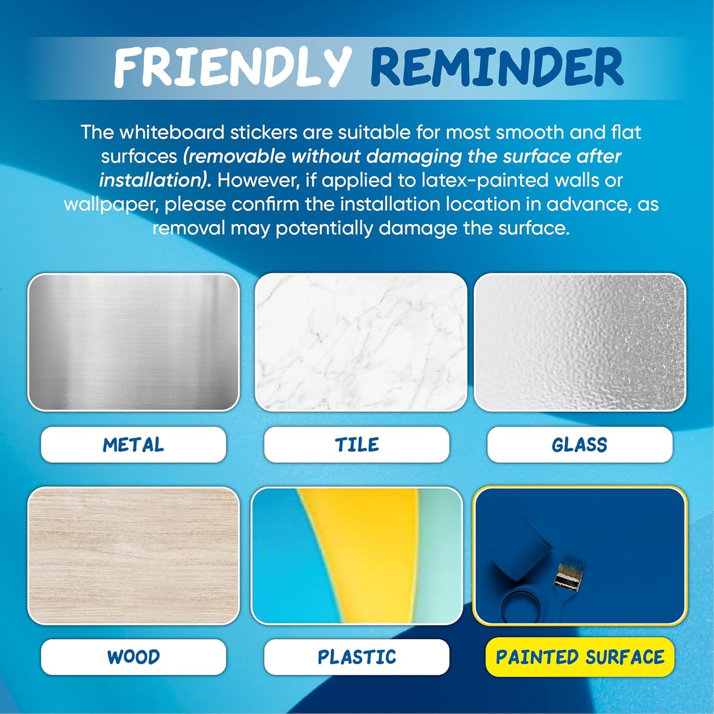 YOUNGJQ Magnetic Whiteboard Contact Paper 24" x 16" Adhesive Dry Erase White Board Sticker for Wall, Peel and Stick Wallpaper Easy to Write and Clean for Fridge Home Office