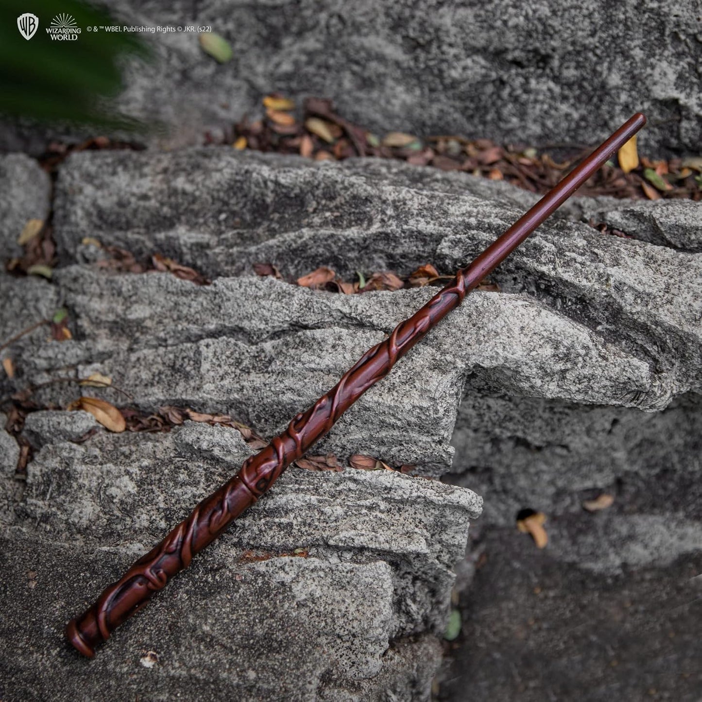 Cinereplicas Harry Potter - Hermione Granger Wand Pen with Stand & Lenticular Bookmark - Official License