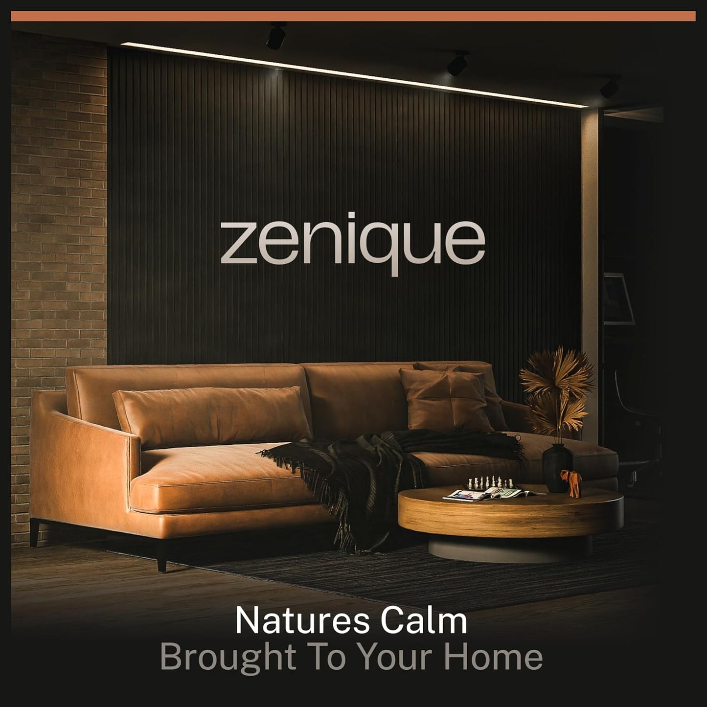 Not Just Sleek - These Wood Panels Eat Echo for Breakfast | African Ebony Wood Slat Acoustic Panels – 4PCS (94.5" x 7.9") | Sound-dampening Wall & Ceiling Panels for Stylish Noise Reduction & Décor