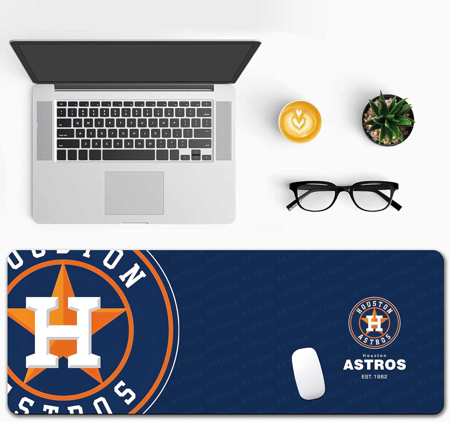 Large Gaming Mousepad XXL Big Cute Desktop Mat Laptop Keyboard Mouse Mat Desk Pad Big with Stitched Edges Non-Slip Rubber Base Mousepad