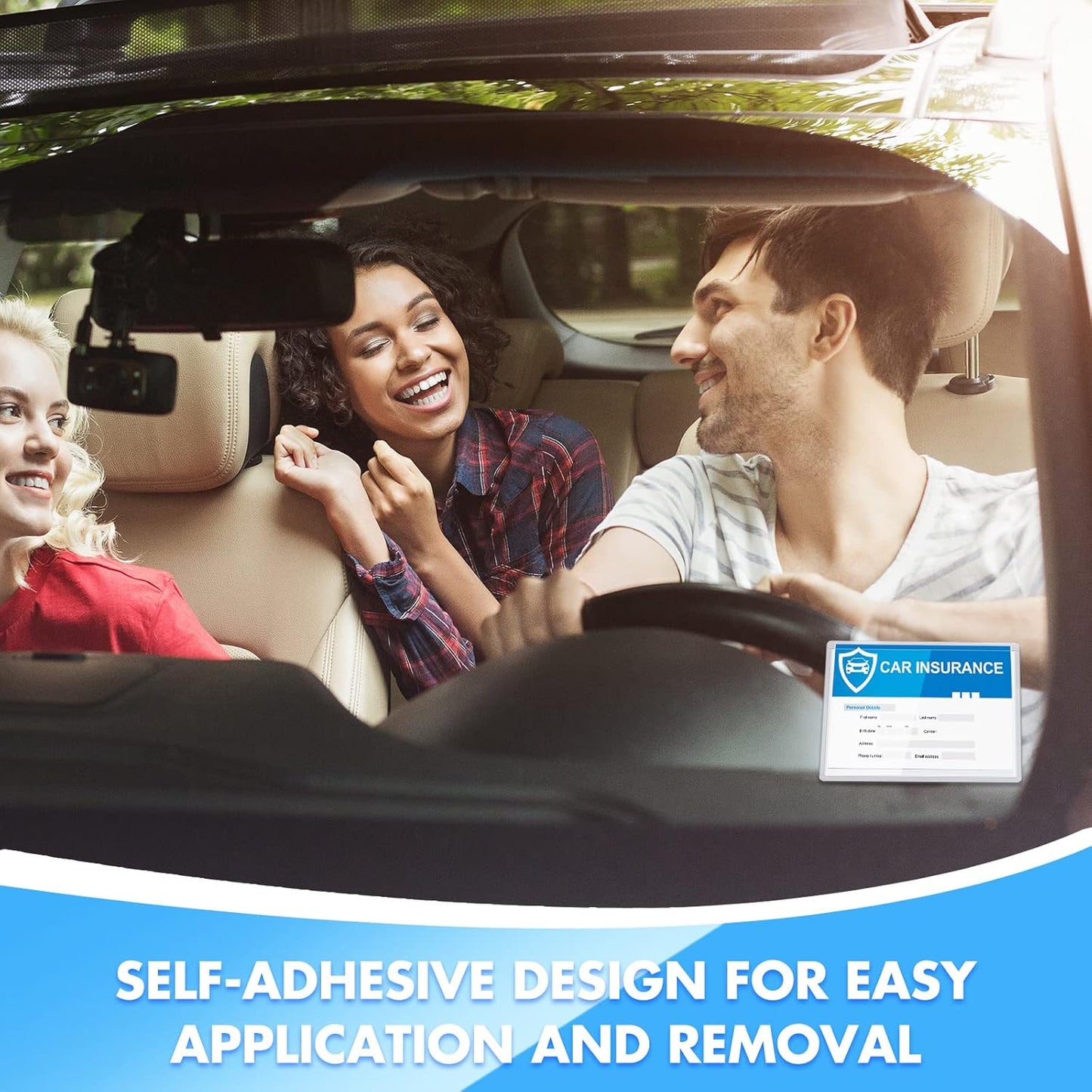 Chinco 30 Pcs Self Adhesive Pockets, Bin Labels for Storage Bins, Clear Pocket Label Sleeves, Plastic Index Card Holder with Top Open for Organizing Bins Box Drawer(4 x 3 Inch)