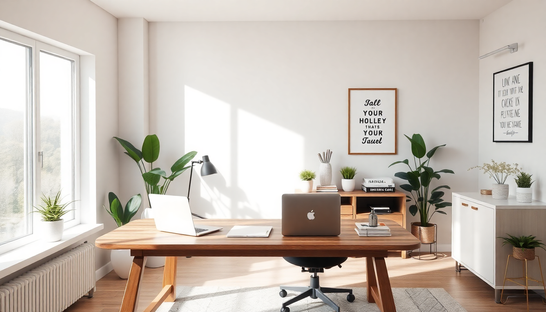 5 Tips to Craft an Inspiring Workspace at Home or Office