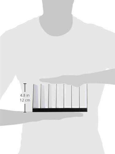 Business Source Desk Step Sorter, 1 LB, Black, Model:BSN11876