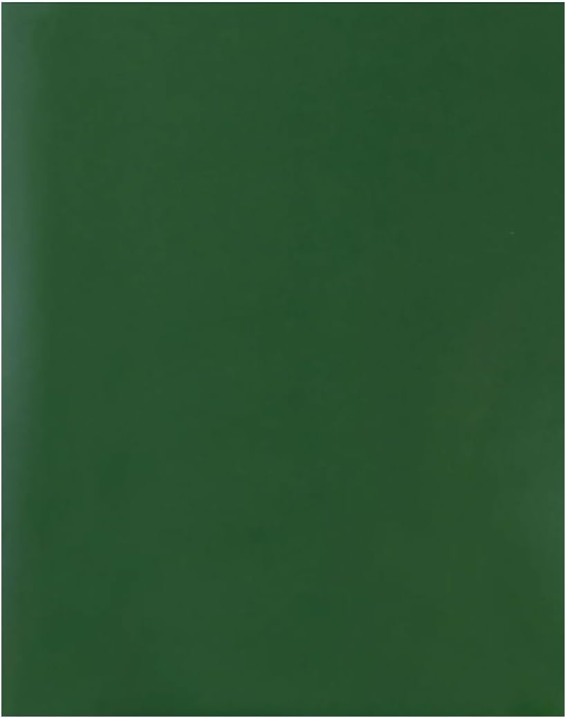JAM PAPER Custom Printed Semi-Gloss Folders with Round Corner Pockets - Personalized Logo & Text - 10 pt C2S - Green - 250/Pack