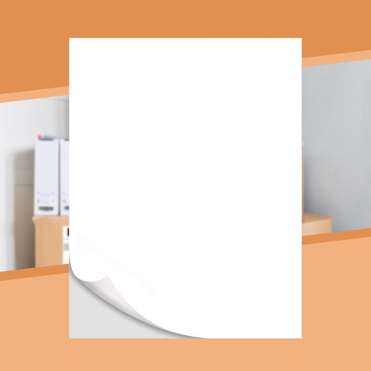 1-up 8.5" x 11" 100 Sheets Printable Sticker Labels Paper,for Laser/Inkjet Printers, Full Sheet Sticker Labels, Write Lable(100 Labels)