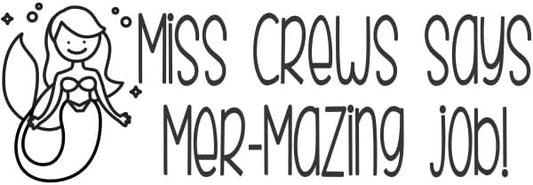 Mer-Mazing 49 Self-Inking Stamps | Fun Phrases | Classroom, Library & Book Stamps (Large)