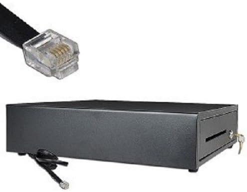 Hardware Bundle for Square - Cash Drawer, Mounting Brackets, Thermal Receipt Printer, Barcode Scanner [Compatible with Square Stand and Square Register]