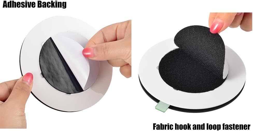 Kichwit Do Not Disturb Sign for Office Door, Lunch, Gone for Today, Back Soon, In a Meeting, Please Knock Sign, 5 Inch, Black