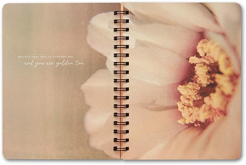 Compendium Spiral Notebook - You are here. Now, everything is possible. — A Designer Spiral Notebook with 192 Lined Pages, College Ruled, 7.5”W x 9.25”H