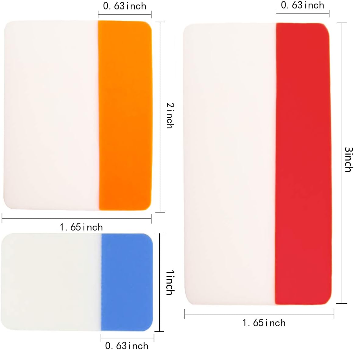 KICNIC Sticky Tabs 480 Pcs, Adhesive Book Tabs, Page Markers, 1 Inch, 2 Inch, 3 Inch Annotation Tabs, Labels for Books, Notebooks, Files, Binders, Bible, Flags for Office and School Use (10 Colors)