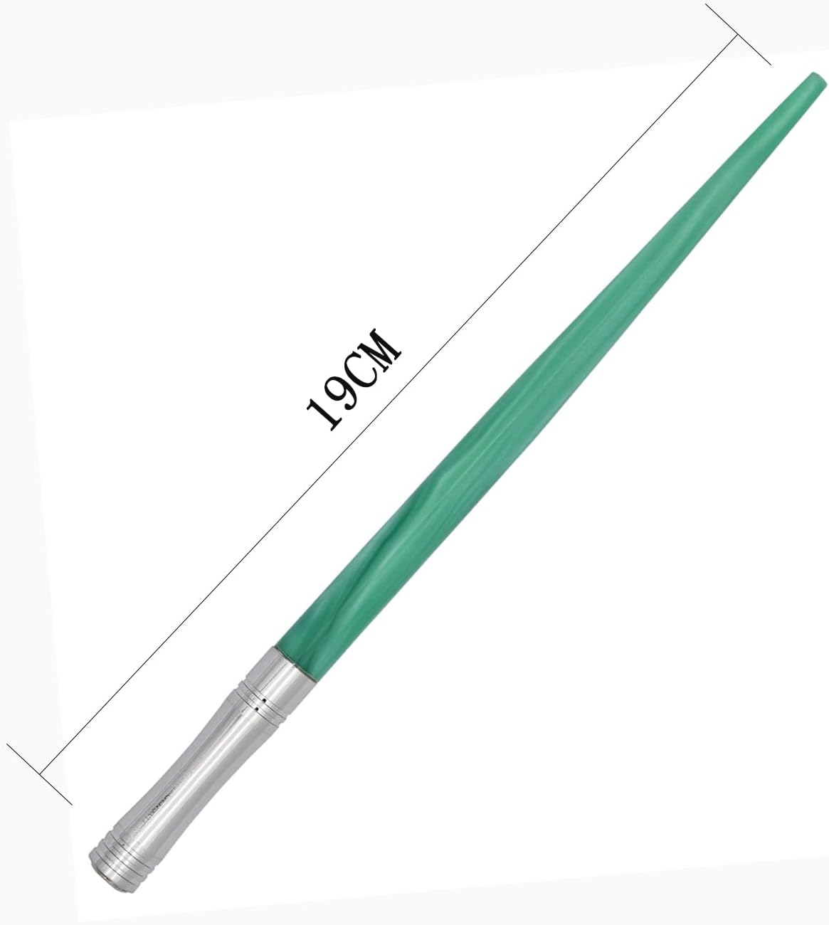 Gullor Resin Dip Pen Handcrafted Calligraphy Set with 33 Nibs for Art, Signatures, Drawing, Caligraphy Kits for Beginners (Green)