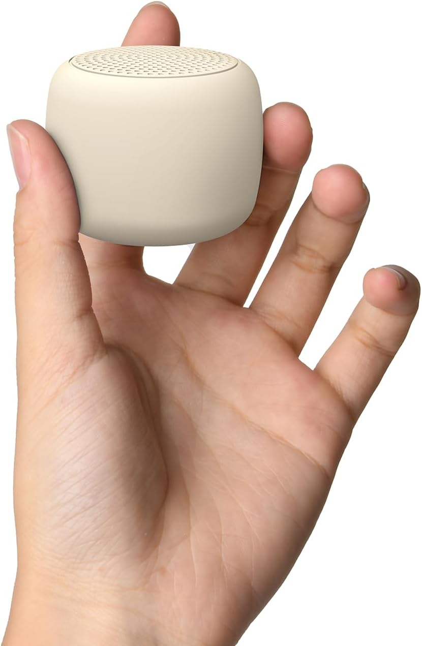 Babelio White Noise Sound Machine for Adults Kids Baby, Travel Sound Machine for Sleep, Mini and Portable, 15 Non-looping Sounds, Timer, Memory Function, Easy to Pocket and Travel, Putty Gray