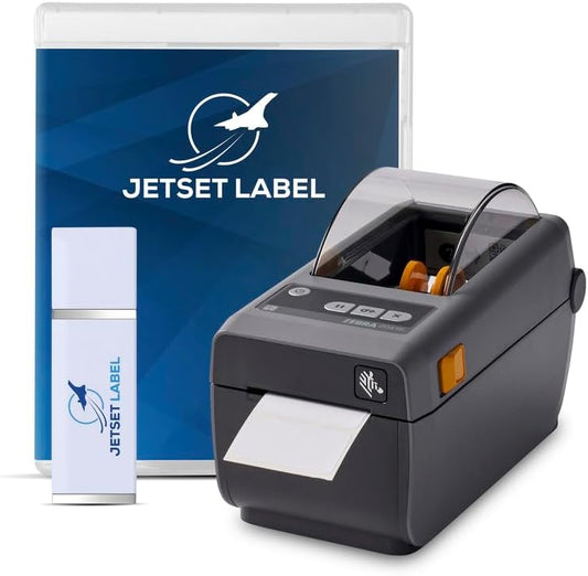 Zebra ZD410 Direct Thermal Label Printer | USB & Ethernet Connectivity | 2 Inch Print Width | ZD41022-D01E00EZ