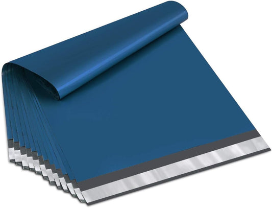 UCGOU Poly Mailers 19x24 Inch Navy Blue 100 Pack Extra Large Shipping Bags Strong Thick Mailing Envelopes Self Seal Adhesive Waterproof and Tear Proof Boutique Postal for Clothing Quilt and More