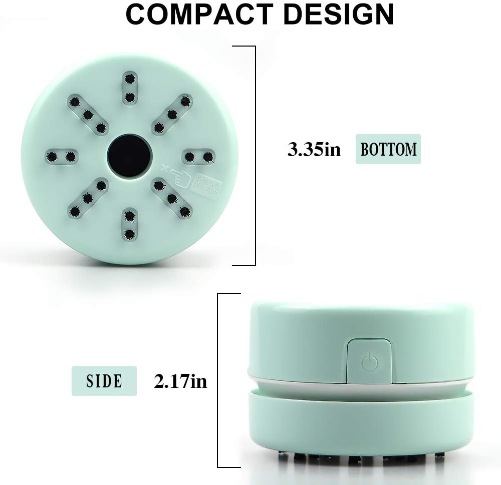 BLOCE Diamond Accessories Tools, Diamond Tools for Diamonds, Desk Accessories Vacuum Cleaner Mini, Green Hand-Held Vacuum Cleaner