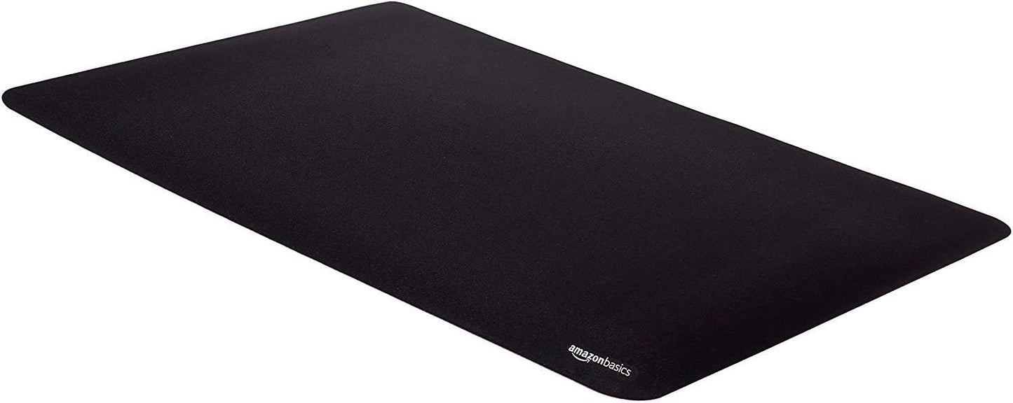 Amazon Basics Large Extended Computer Rectangular Mouse Pad, 16.7 x 35.7 inch, Black