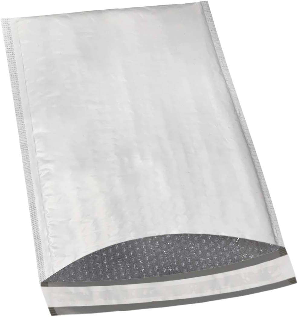 14.5x20 inches Poly Bubble Mailer Self Seal Shipping Envelopes 2.5 Mil 50 Pack