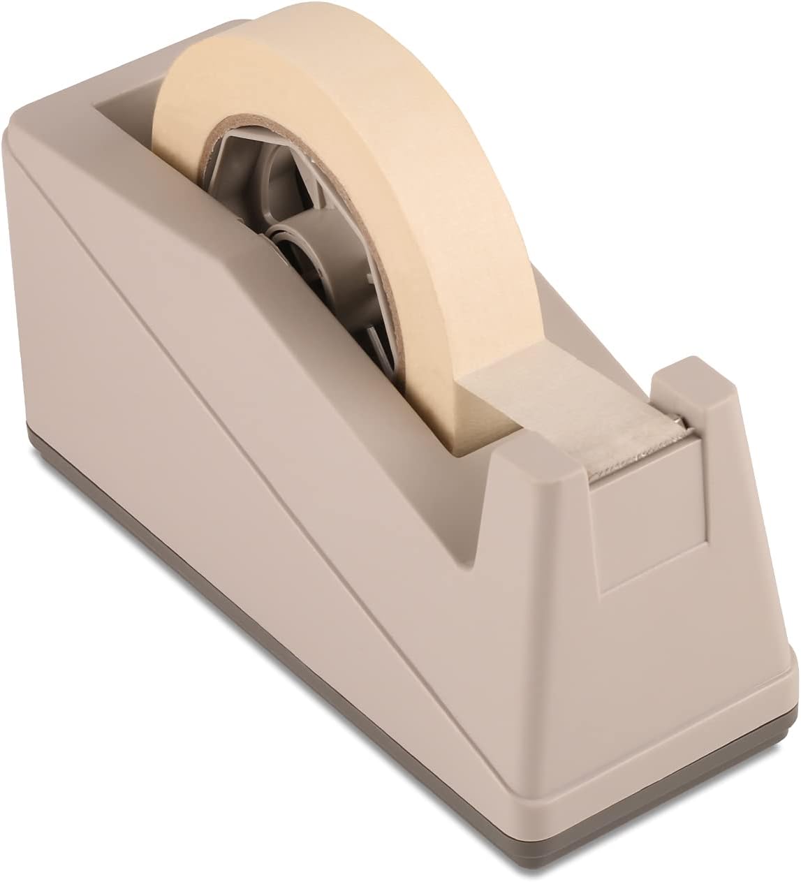 Lichamp Desktop Tape Dispenser Holder with Large 3 inch Core for Masking, Heat Transfer, Painters, Freezer, Kitchen Tape