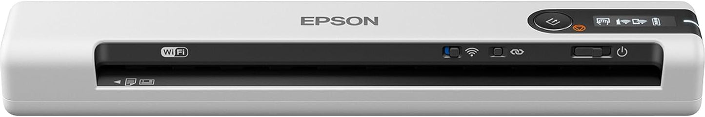 Epson DS-80W Wireless Portable Sheet-fed Document Scanner for PC and Mac