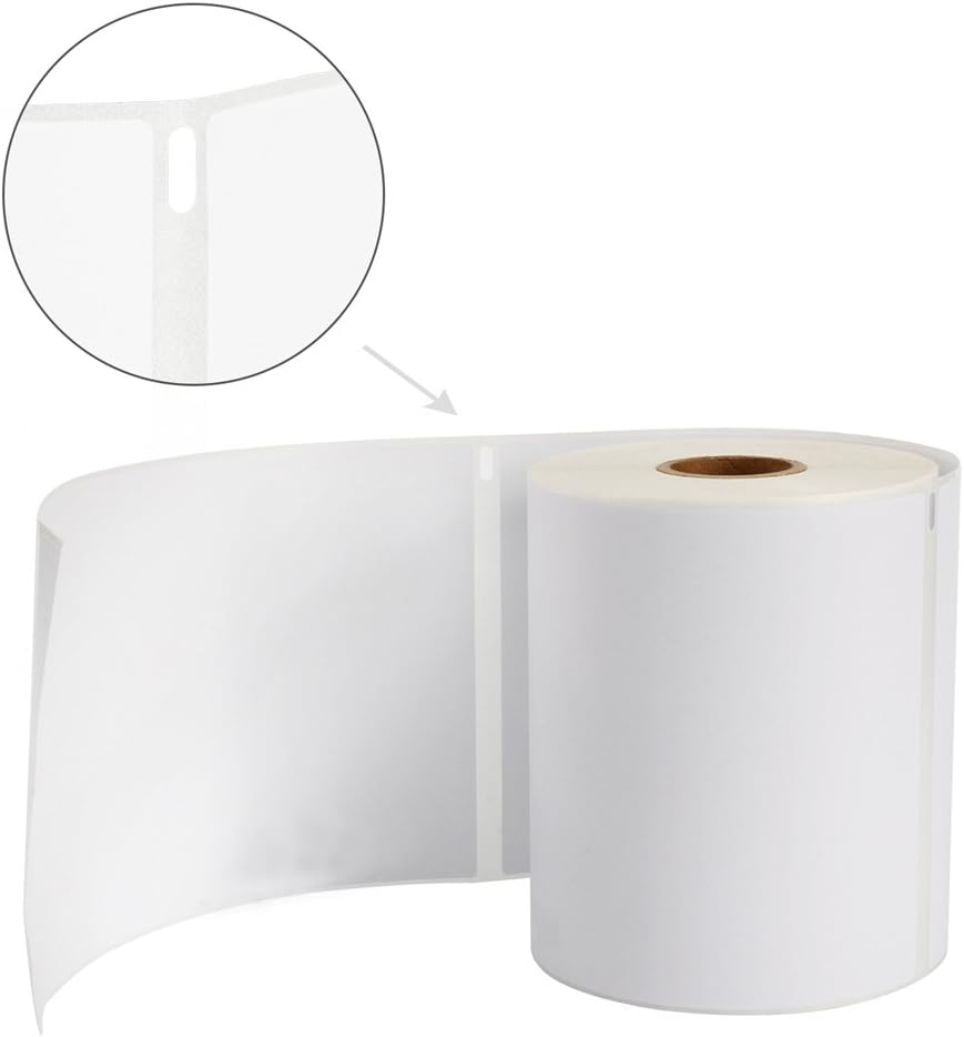 80 Rolls 4XL Labels 4" x 6" Address Shipping Labels 1744907 Compatible for 4XL LabelWriter, 220 Labels/Roll