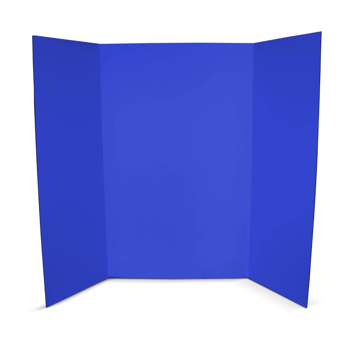 Flipside Products 36” x 48” Foam Project Boards for Presentations, Science Fair, School Projects, Event Displays and Trifold Picture Board - Blue - 10 Pack