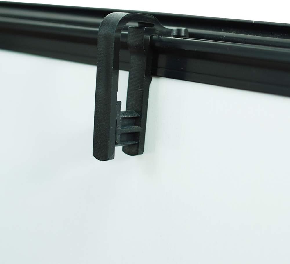 JILoffice Dry Erase Board, Magnetic White Board 36 X 24 Inch, Double Sided Whiteboard Easel, Black Aluminum Frame with Two Flipchart Hooks for Office Home and School