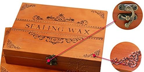 Alphabet O Wax Seal Stamp Wood Box Melting Spoon Candles Invitations Gift Cards Stationary Envelope Custom Logo Picture Wax Seal Sealing Stamp Wax Sticks Gift Kit