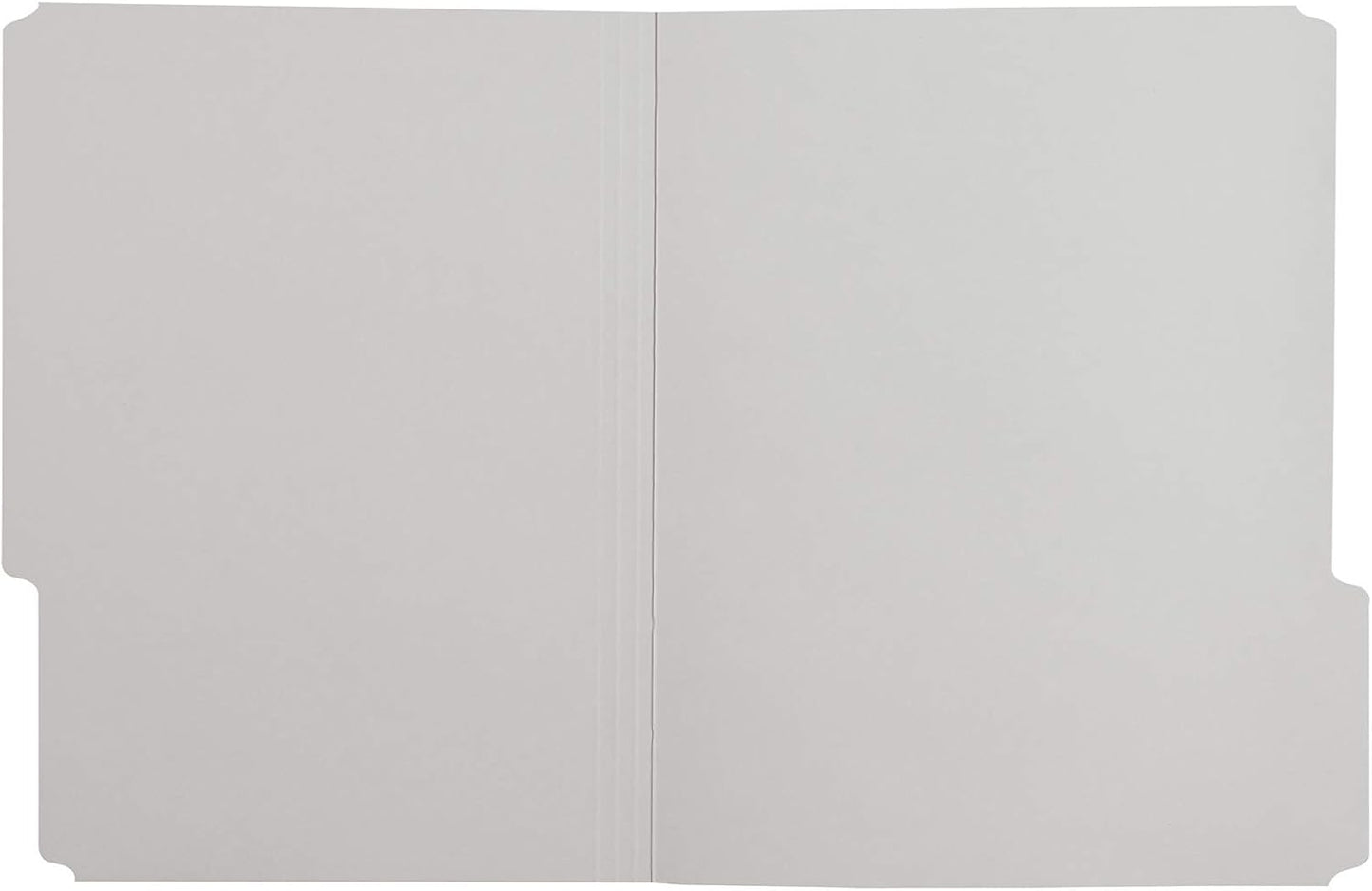 Amazon Basics File Folders, Letter Size, 1/3 Cut Tab, Gray, 36-Pack