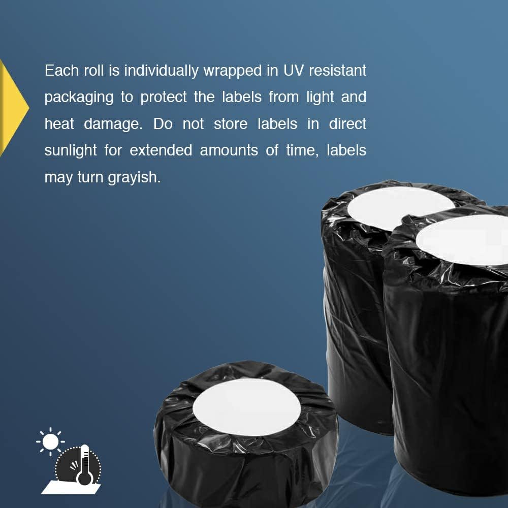 BETCKEY Colored Labels Compatible with Dymo 30324 (2-1/8" x 2-3/4") Large Multipurpose Labels, Compatible for Dymo LabelWriter Thermal 450, 4XL & Zebra Desktop Printers [6 Rolls, Pink]