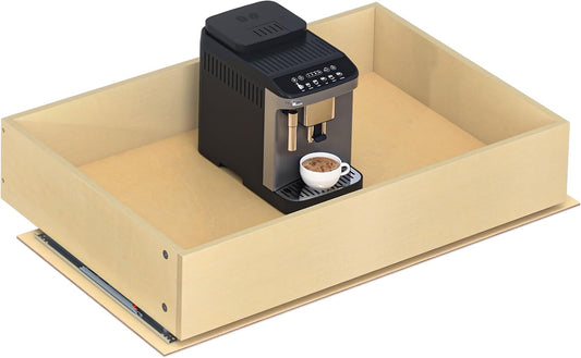 WelFurGeer Soft Close Pull Out Drawers for Cabinets, 32" W x 22" D Pull Out Cabinet Organizer, Smooth Slide-Out Shelves for Kitchen Cabinets, Durable Pullout Drawers for Home & Kitchen Organization