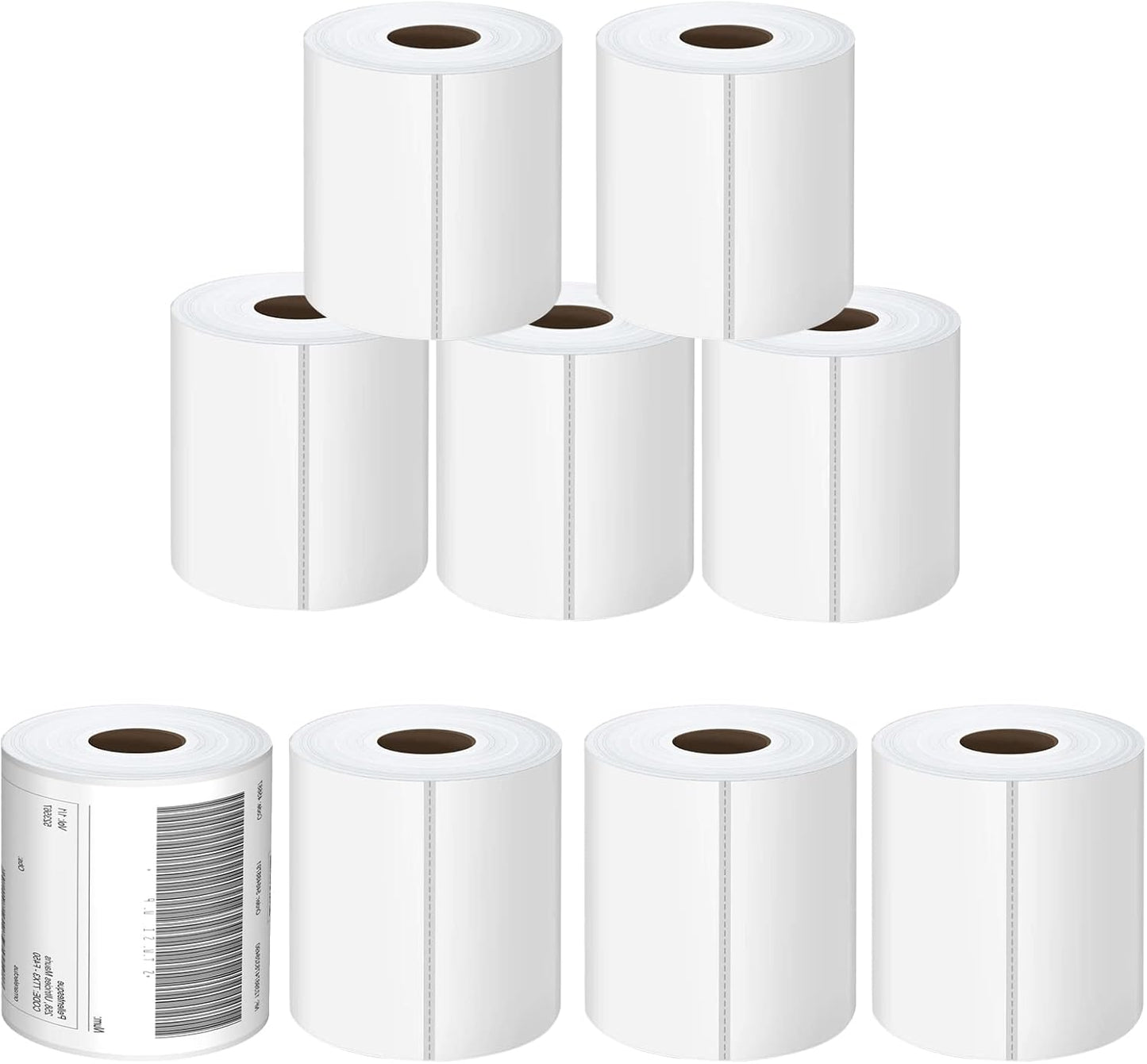 Thermal Labels 4x6 Roll - 10000 Labels, 4x6 Perforated Postage Shipping Label for Rollo, Zebra, MUNBYN and Polono Thermal Printers (NOT for DYMO)