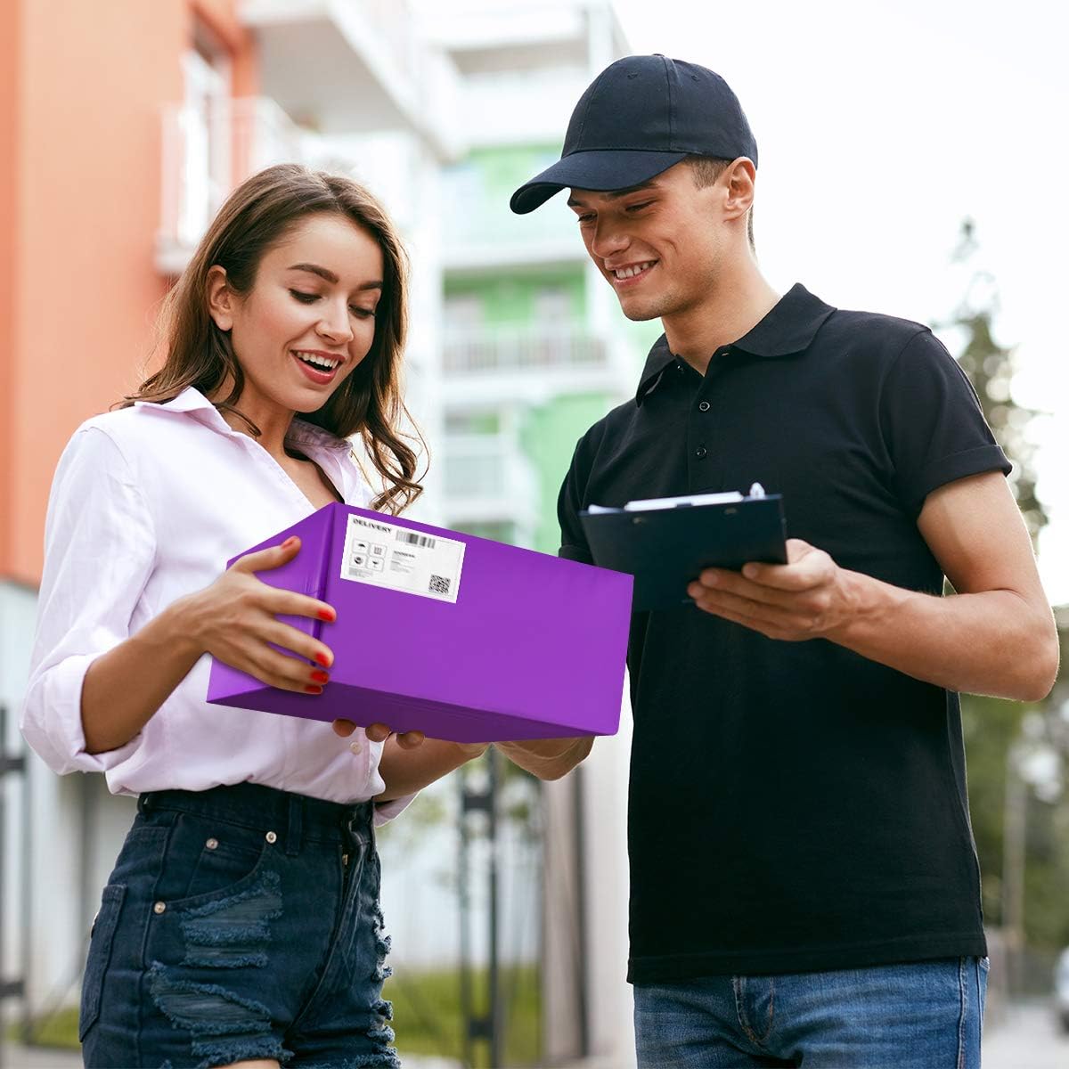 UCGOU Poly Mailers 19x24 Inch Purple 50 Pack Extra Large Shipping Bags Strong Thick Mailing Envelopes Self Seal Adhesive Waterproof and Tear Proof Boutique Postal for Clothing Quilt and More