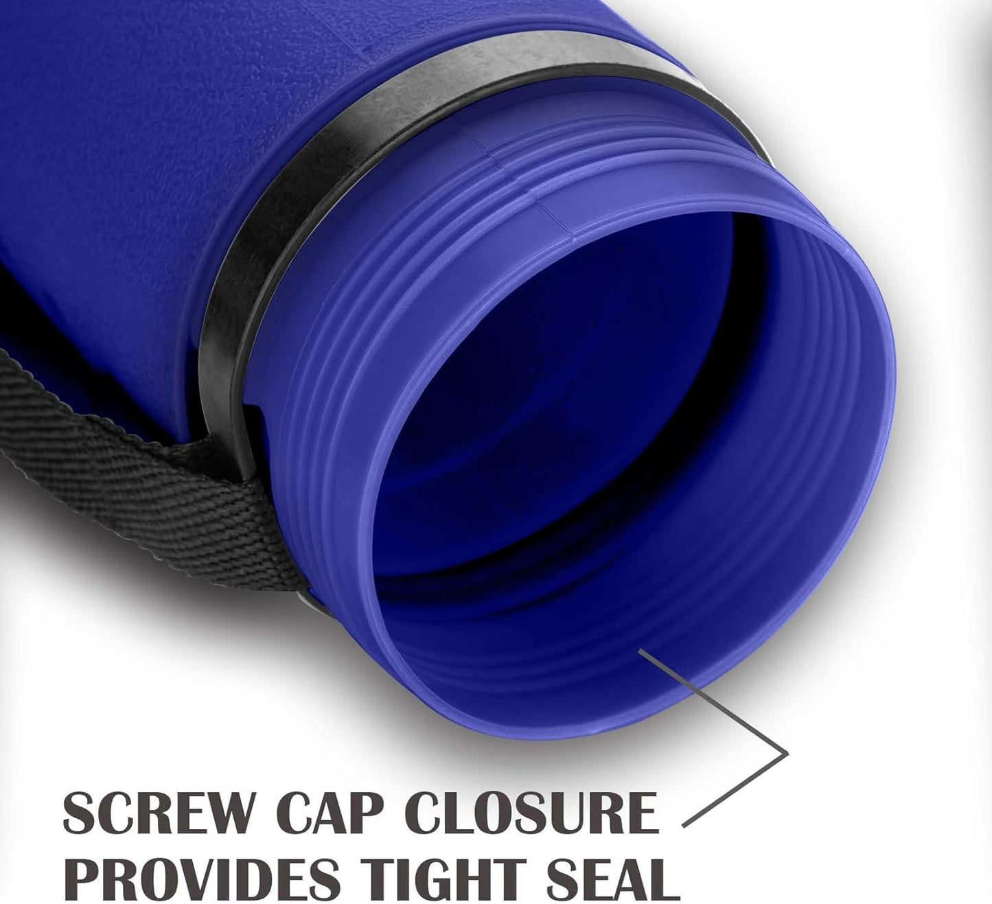 JJRING Blue Poster Tube, 25" to 40" Extendable Poster Storage Holder Tube with Carrying Strap, Poster Carrying Case for Blueprints, Scrolls, Maps and Architect Papers