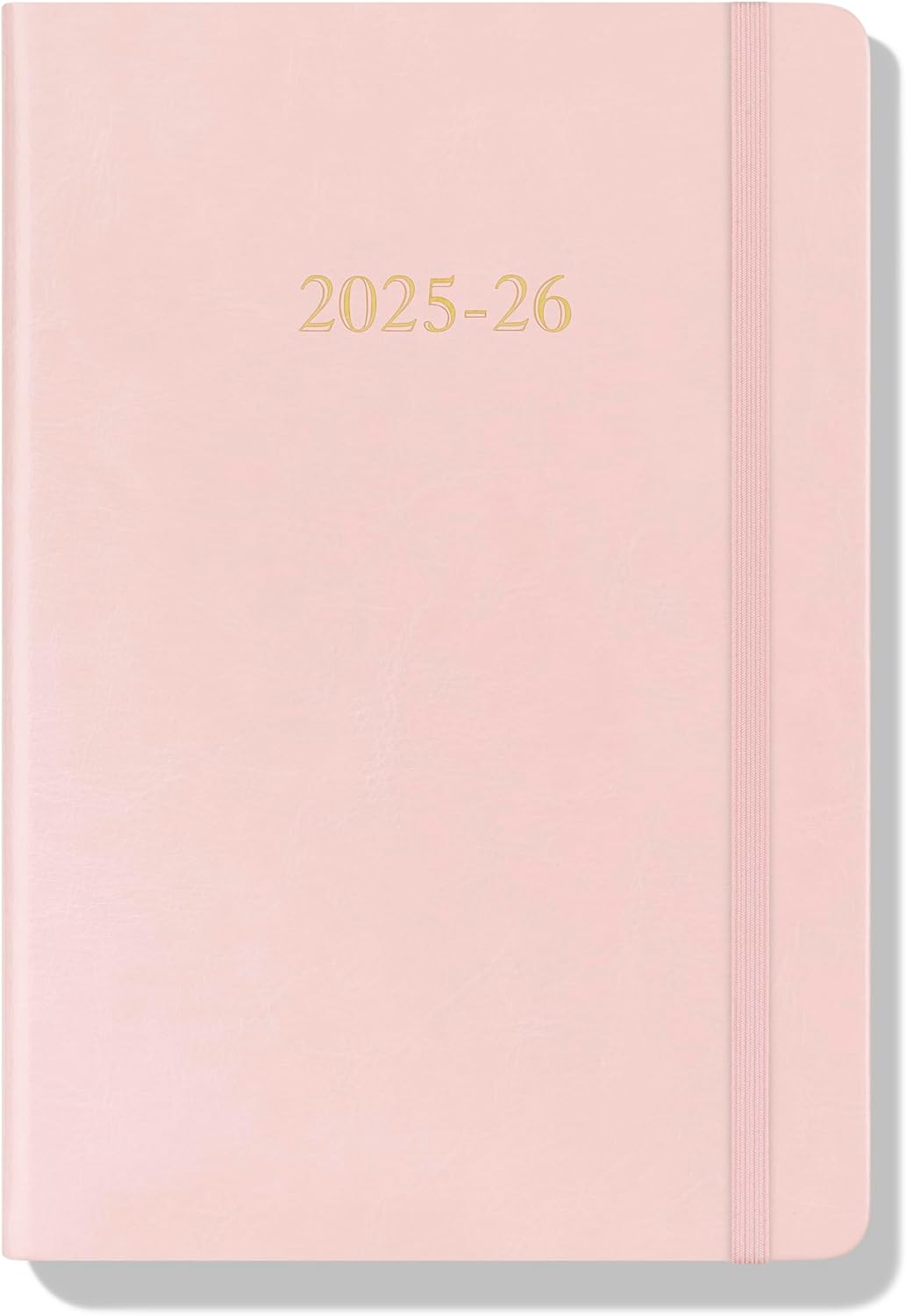 Wykeham's Executive 2025-26 Daily Journal Planner – Customization Available – Mid-Year Academic Diary (Rose, 8.5"×5.5")
