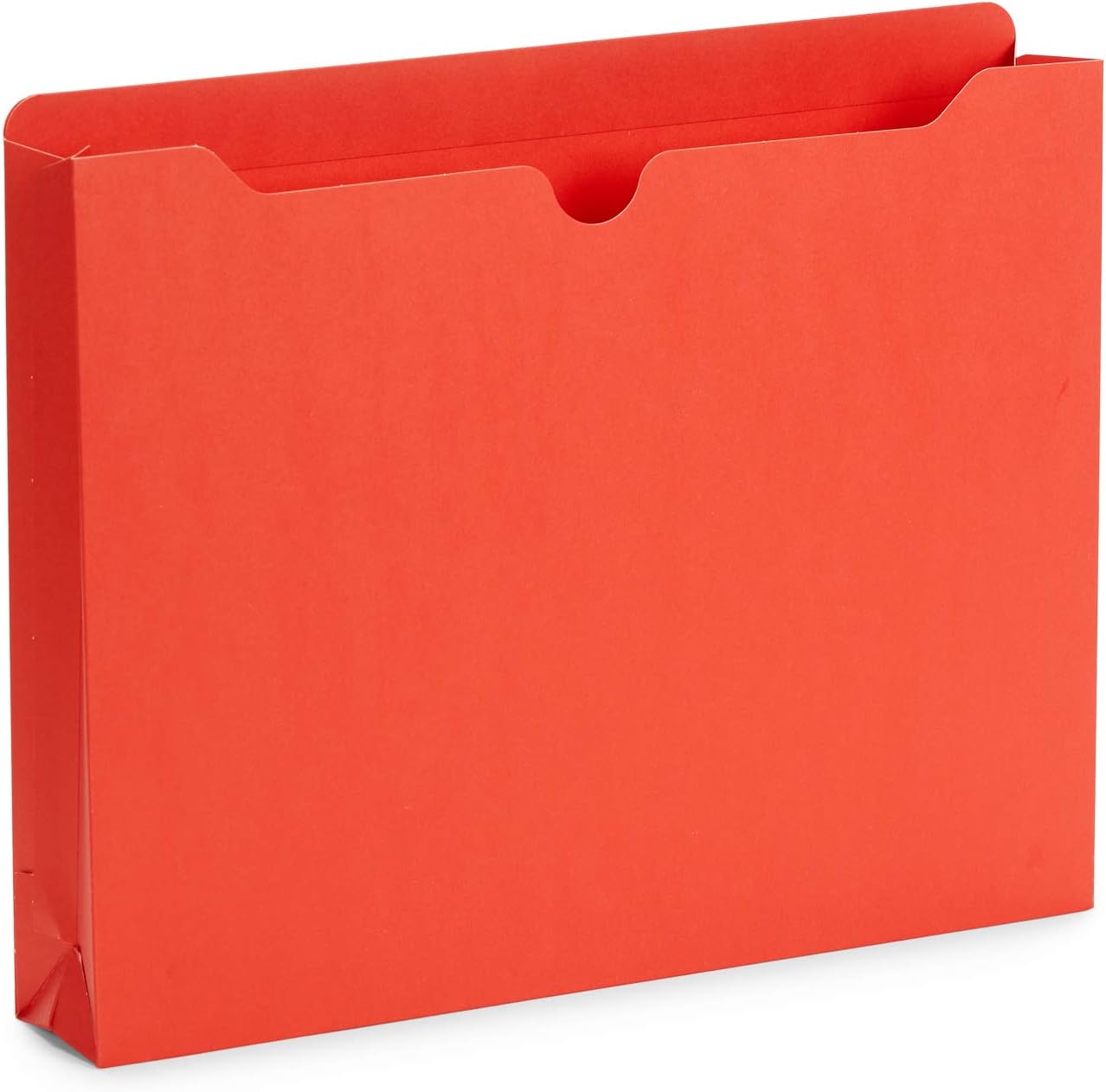 Blue Summit Supplies 2 Inch File Jackets, Expandable Folders, Heavy Duty 2 Inch Expansion Pocket File Folders Letter Size, Assorted Colors, Reinforced Straight Cut Tab,25 Pack