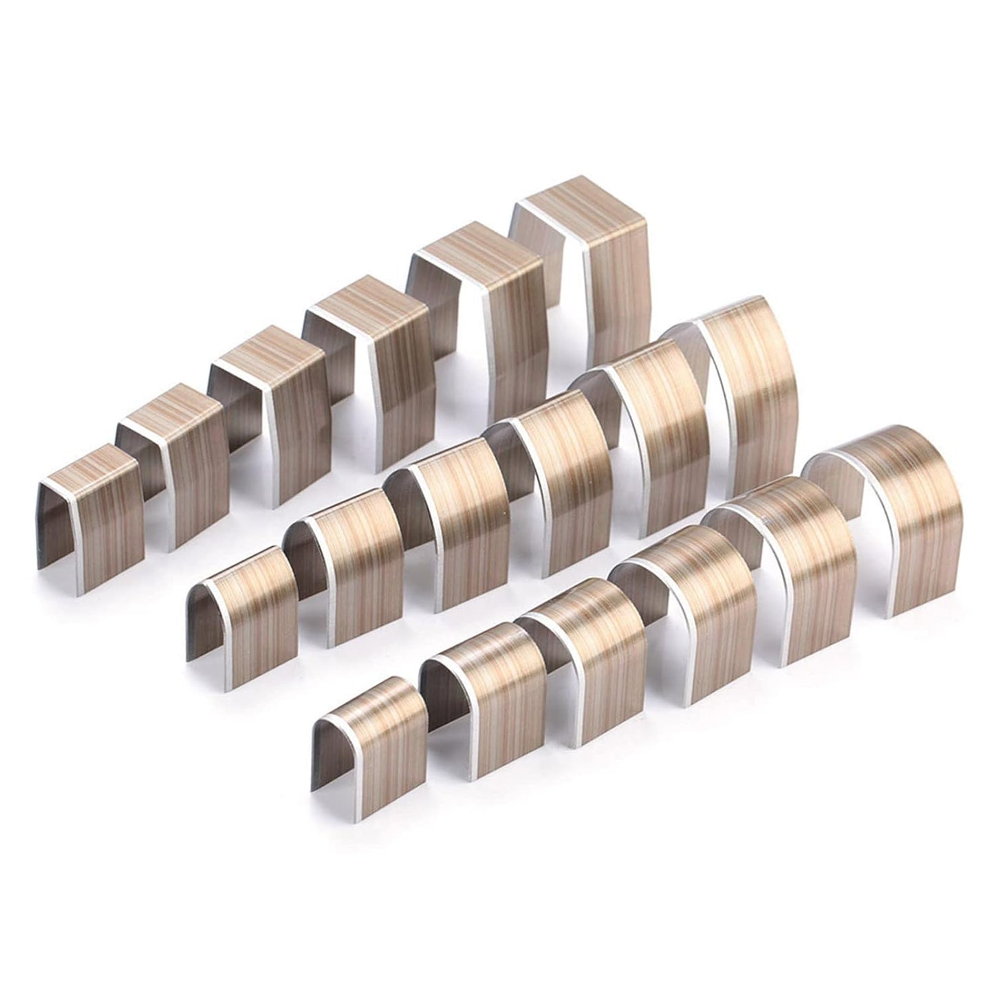 18PCS Leather Craft Embossing Punch Set Kit, Alloy Steel Leather Punch Set, for DIY Leather Punching Tools