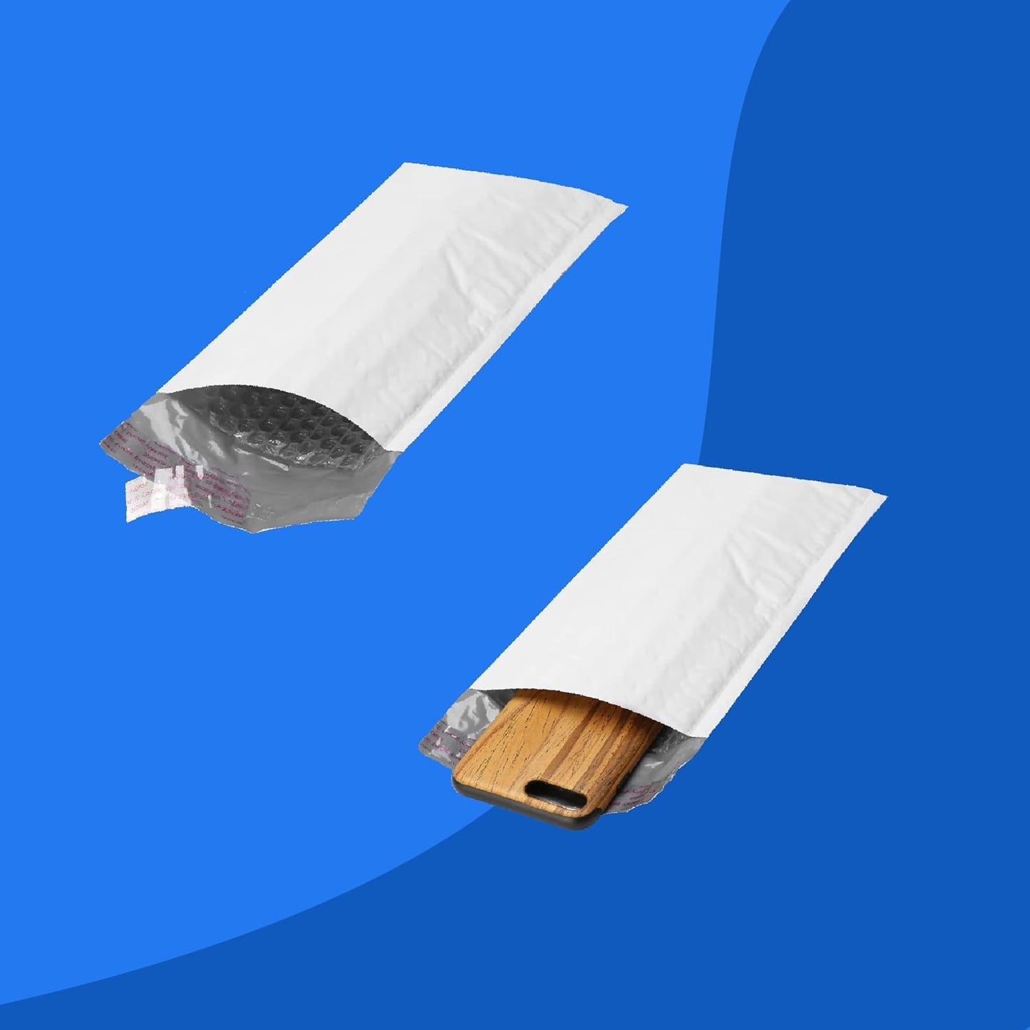 The Boxery 8.5x14.5''|#3 Poly Bubble Mailers- 100 Pack, Padded Envelopes, Self Seal, Waterproof Shipping Bags, Padded Mailers for Shipping & Packaging