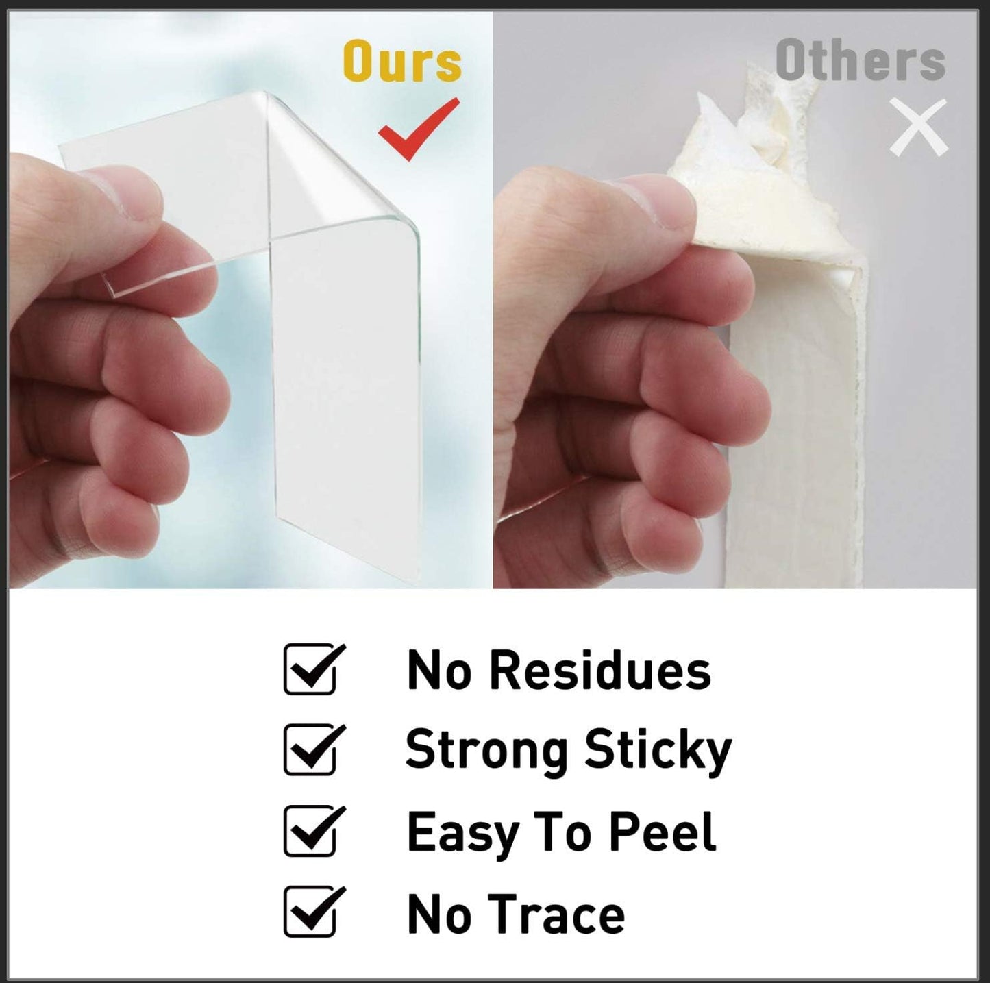 24 Pack Acoustic Foam Panels 1" x 12" x 12" Sound Proof Foam Panles Soundproofing Noise Cancelling Wedge Panels for Home Office Recoding Studio with 240PCS Double-Side Adhesive