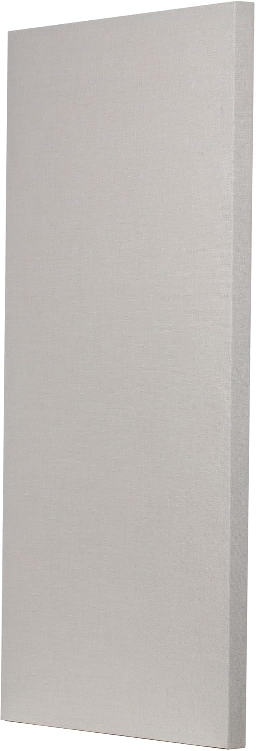 ATS Acoustics Sound Absorbing Acoustic Panel Fire Rated Professional Studio Quality 24" x 48" x 2" (Linen)